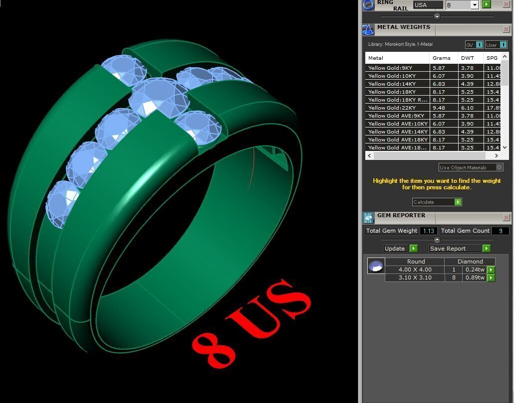Top Trending Men Ring Designs 6MR008 3D print model_1