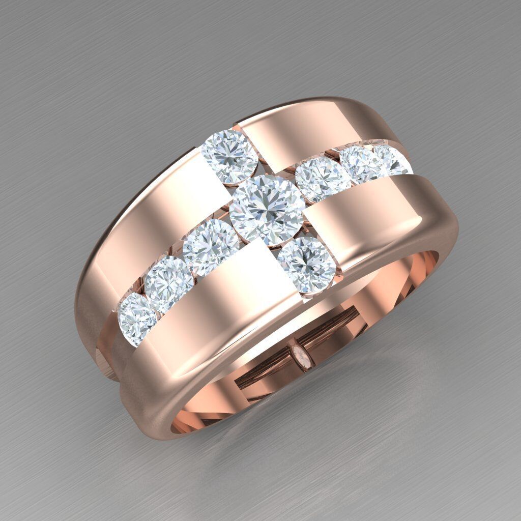 Top Trending Men Ring Designs 6MR008 3D print model_10