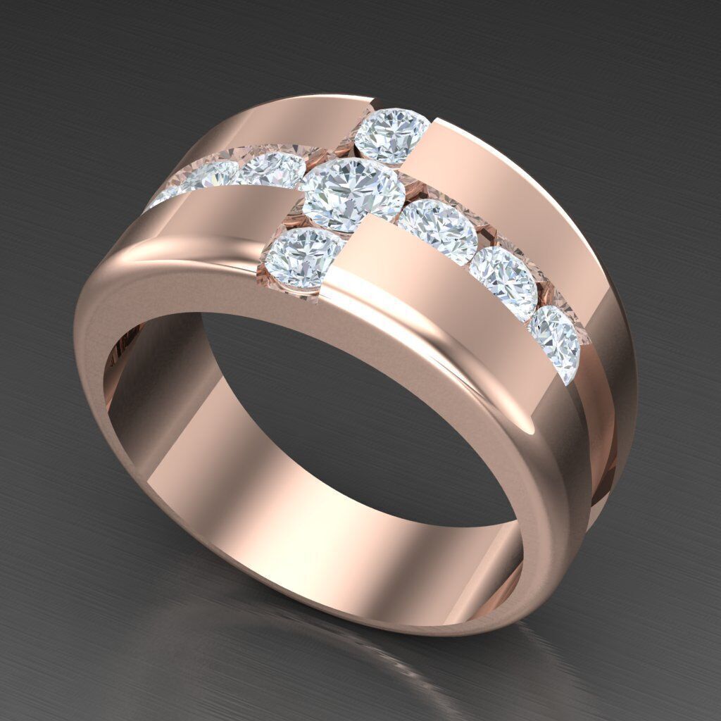 Top Trending Men Ring Designs 6MR008 3D print model_6