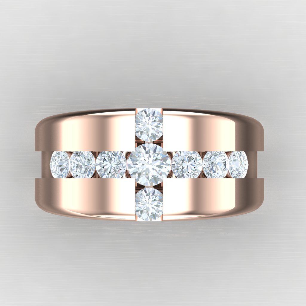 Top Trending Men Ring Designs 6MR008 3D print model_8