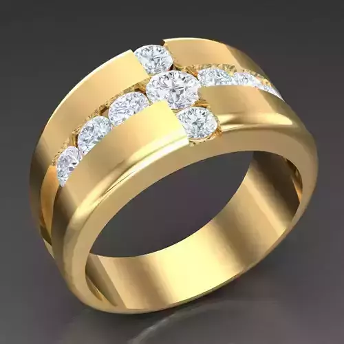 Top Trending Men Ring Designs 6MR008 3D print model