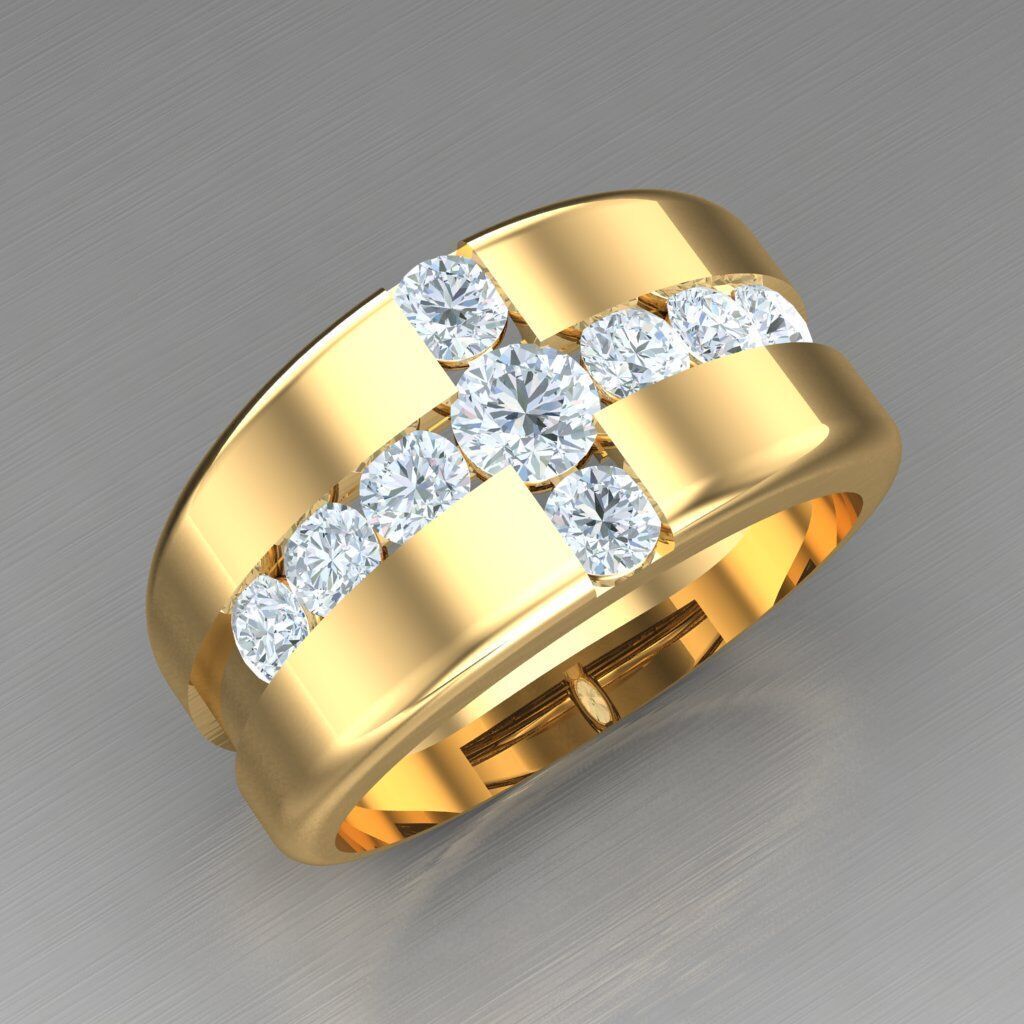 Top Trending Men Ring Designs 6MR008 3D print model_11