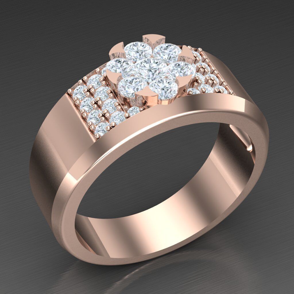 Top Trending Men Ring Designs 6MR007 3D print model_3