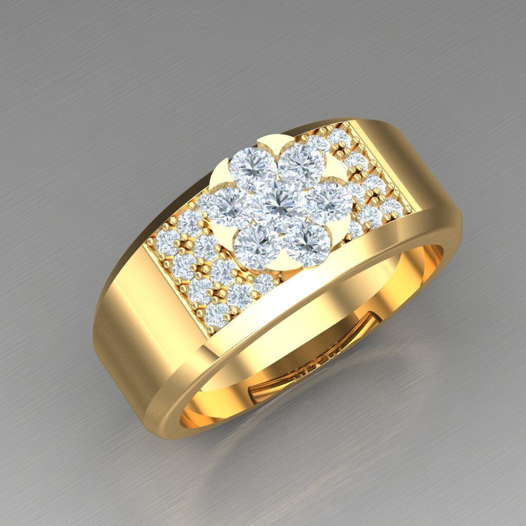 Top Trending Men Ring Designs 6MR007 3D print model_11
