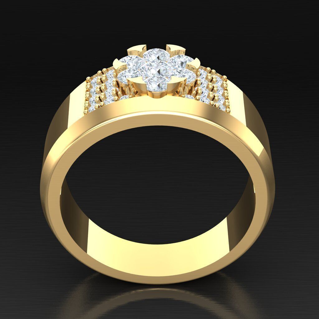 Top Trending Men Ring Designs 6MR007 3D print model_5