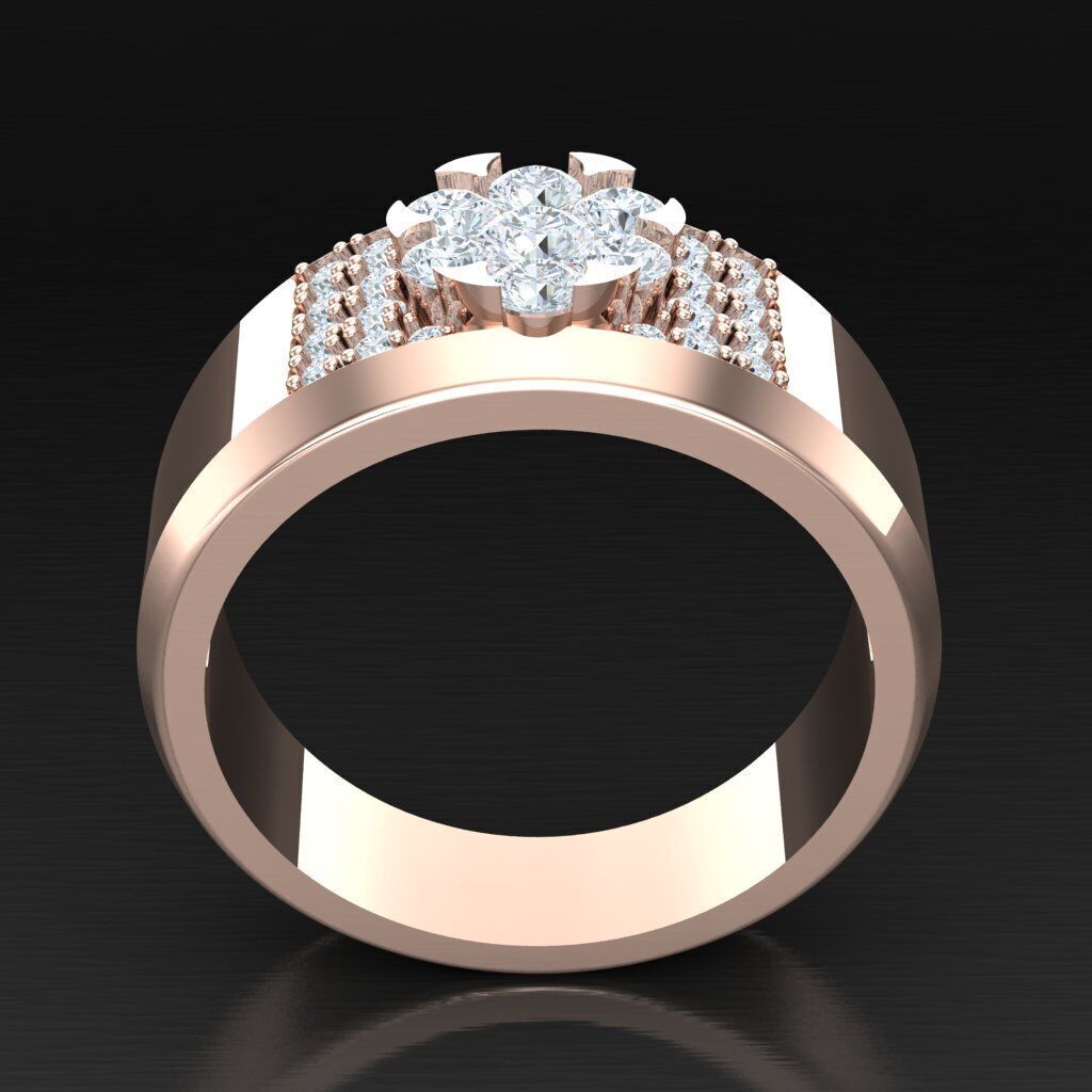 Top Trending Men Ring Designs 6MR007 3D print model_4