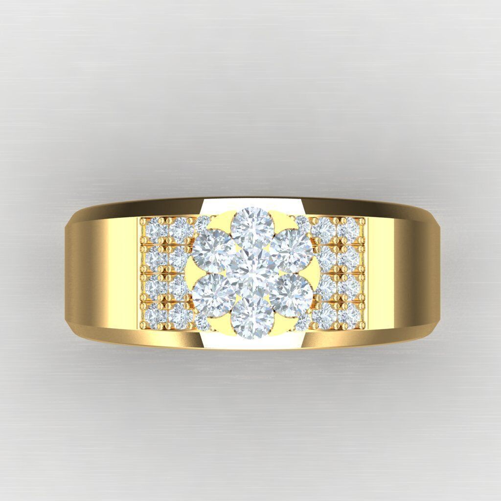 Top Trending Men Ring Designs 6MR007 3D print model_9
