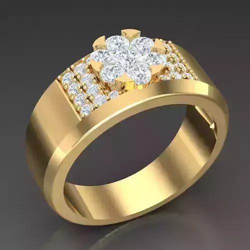 Top Trending Men Ring Designs 6MR007 3D print model