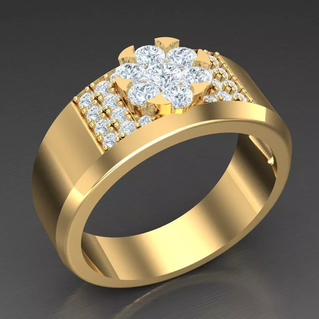 Top Trending Men Ring Designs 6MR007 3D print model_0