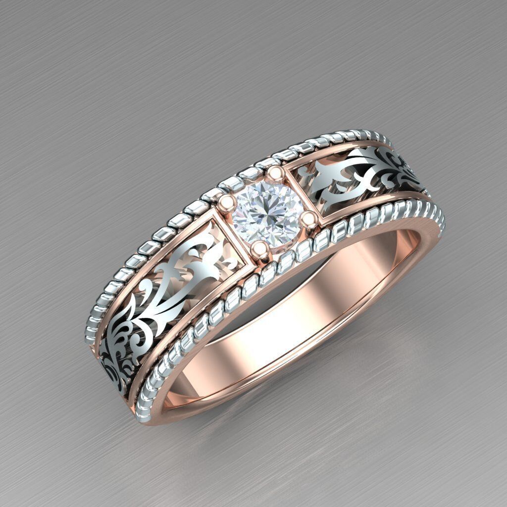 Top Trending Men Ring Designs 6MR006 3D print model_10