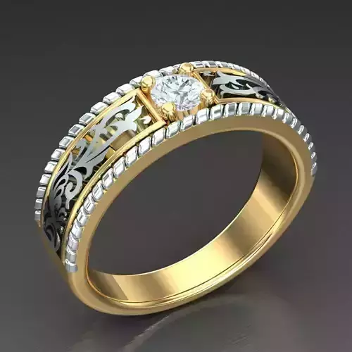 Top Trending Men Ring Designs 6MR006 3D print model