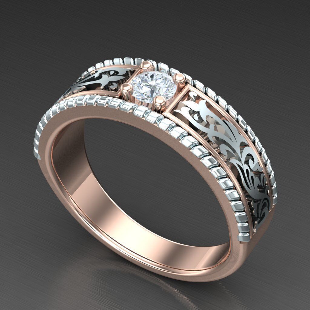 Top Trending Men Ring Designs 6MR006 3D print model_6