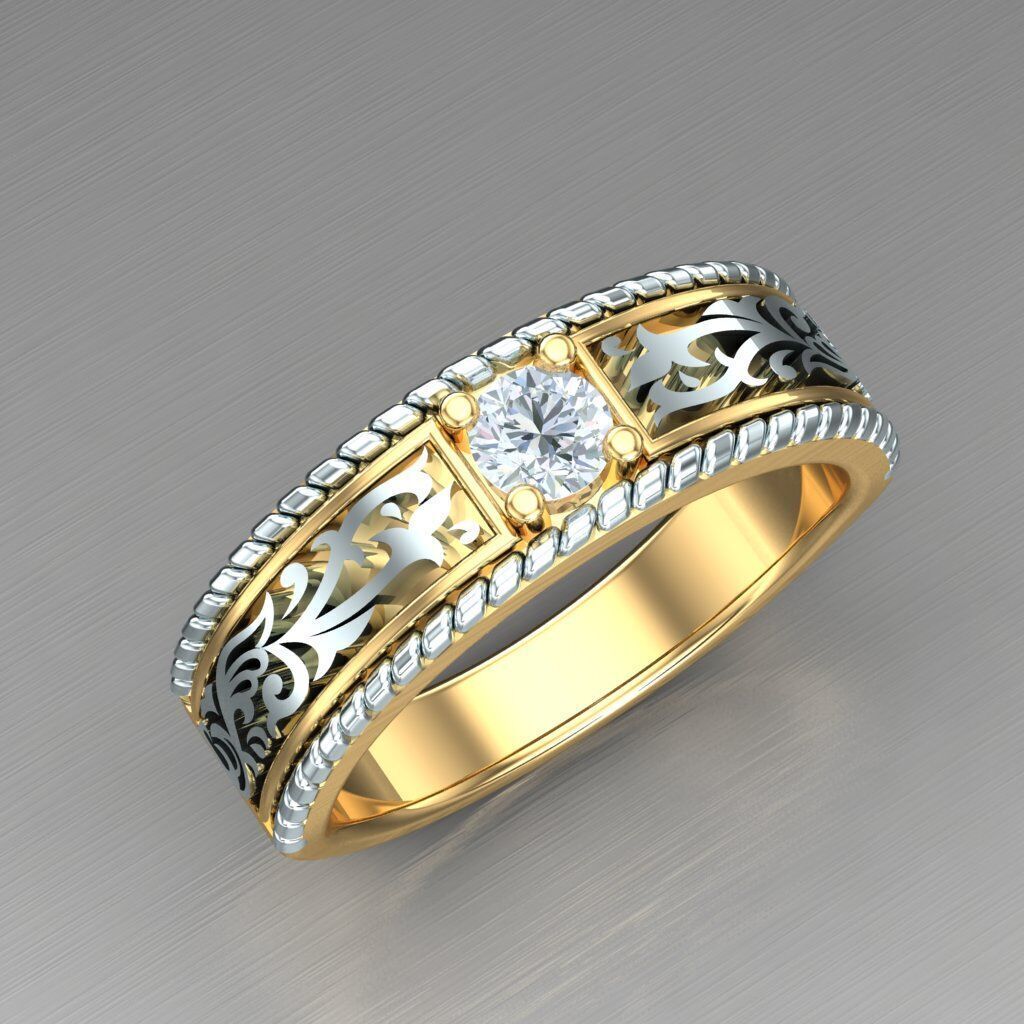 Top Trending Men Ring Designs 6MR006 3D print model_11