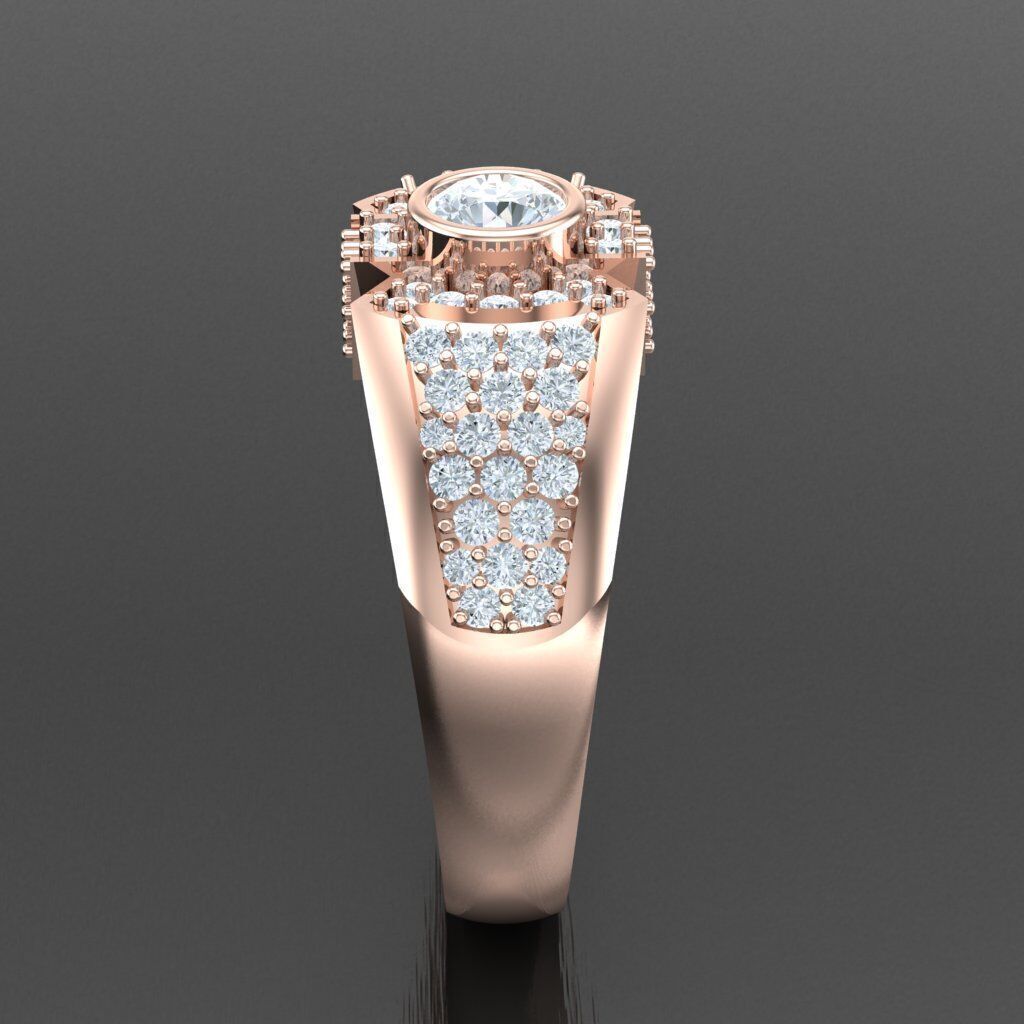 Top Trending Men Ring Designs 6MR005 3D print model_12