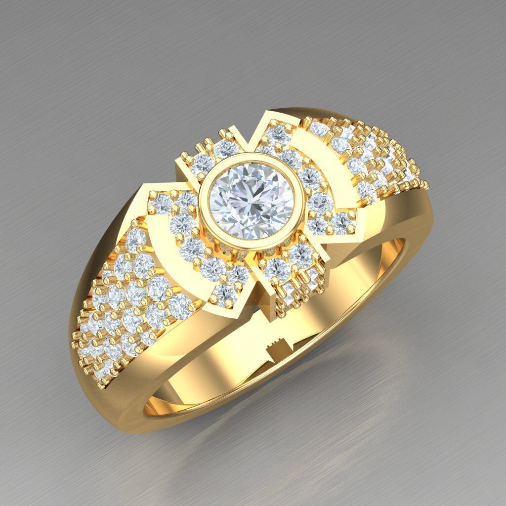 Top Trending Men Ring Designs 6MR005 3D print model_11