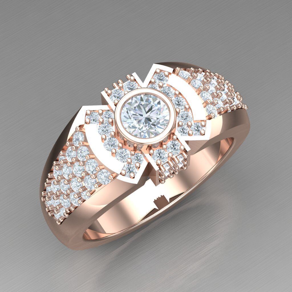 Top Trending Men Ring Designs 6MR005 3D print model_10