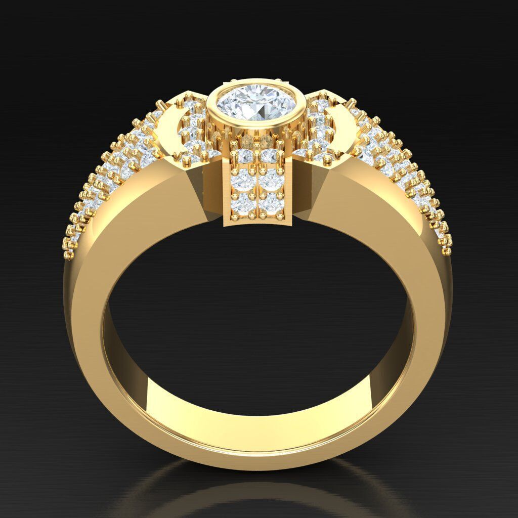 Top Trending Men Ring Designs 6MR005 3D print model_5
