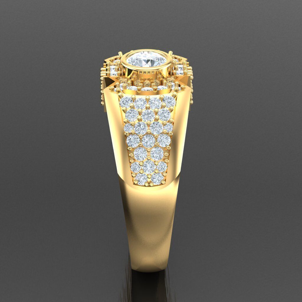 Top Trending Men Ring Designs 6MR005 3D print model_13