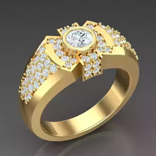 Top Trending Men Ring Designs 6MR005 3D print model
