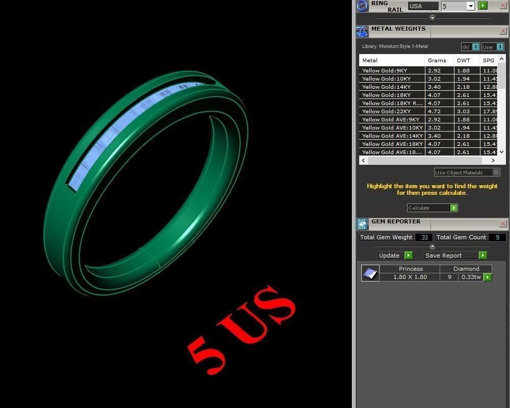 Top Trending Men Ring Designs 6MR004 3D print model_1