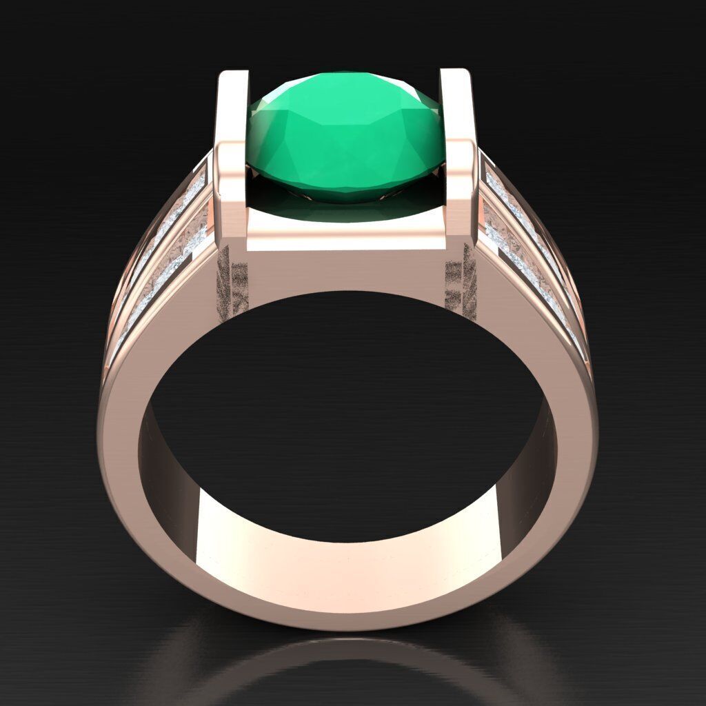 Top Trending Men Ring Designs 6MR003 3D print model_4