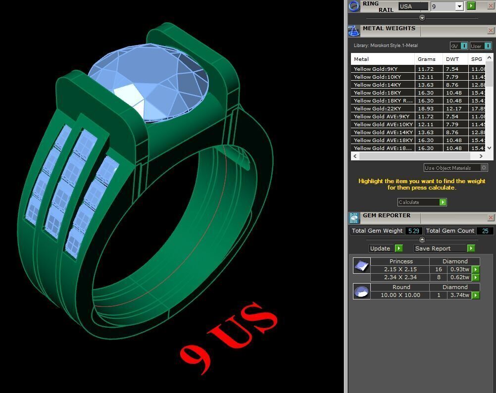 Top Trending Men Ring Designs 6MR003 3D print model_1