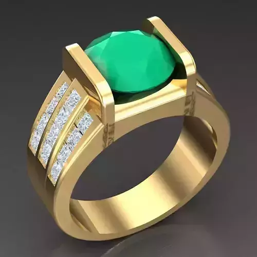 Top Trending Men Ring Designs 6MR003 3D print model