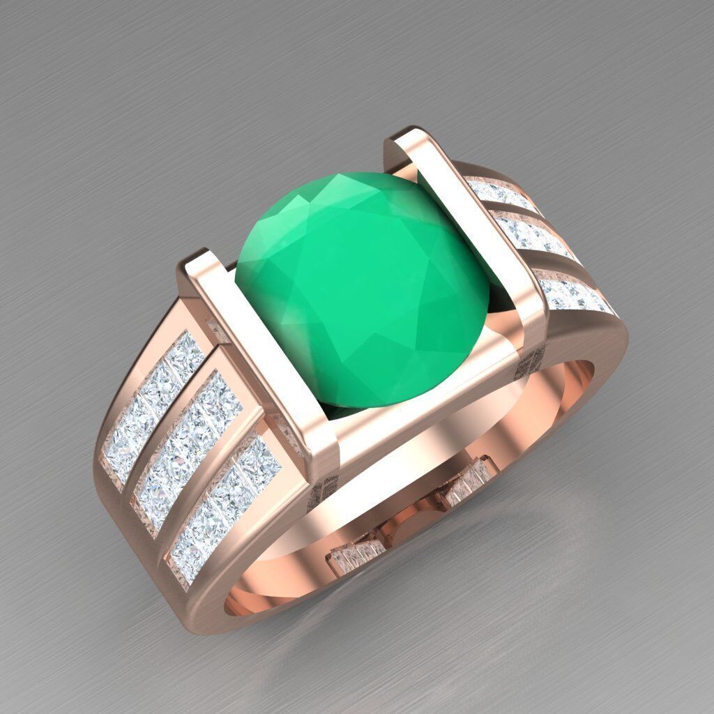 Top Trending Men Ring Designs 6MR003 3D print model_10