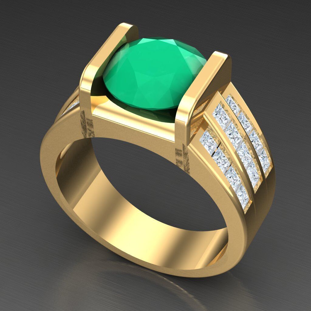 Top Trending Men Ring Designs 6MR003 3D print model_7