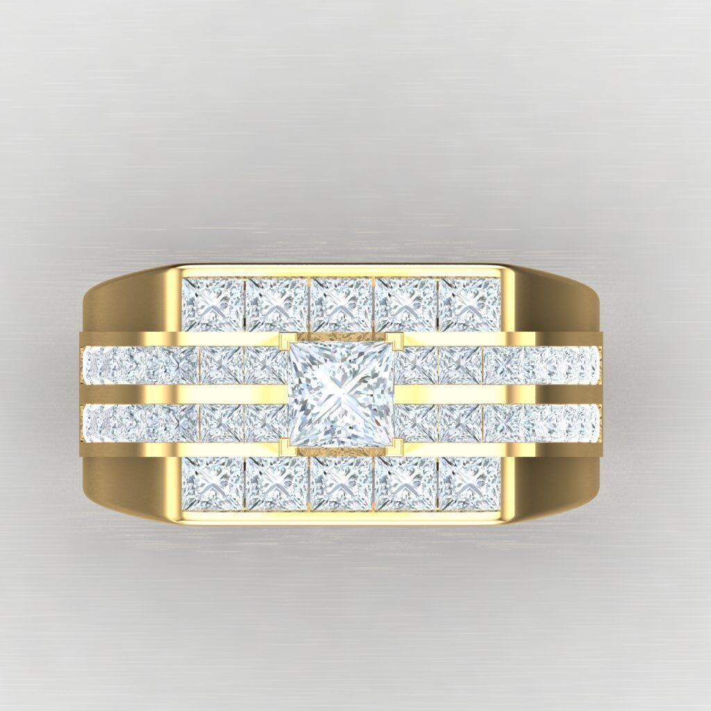 Top Trending Men Ring Designs 6MR002 3D print model_9