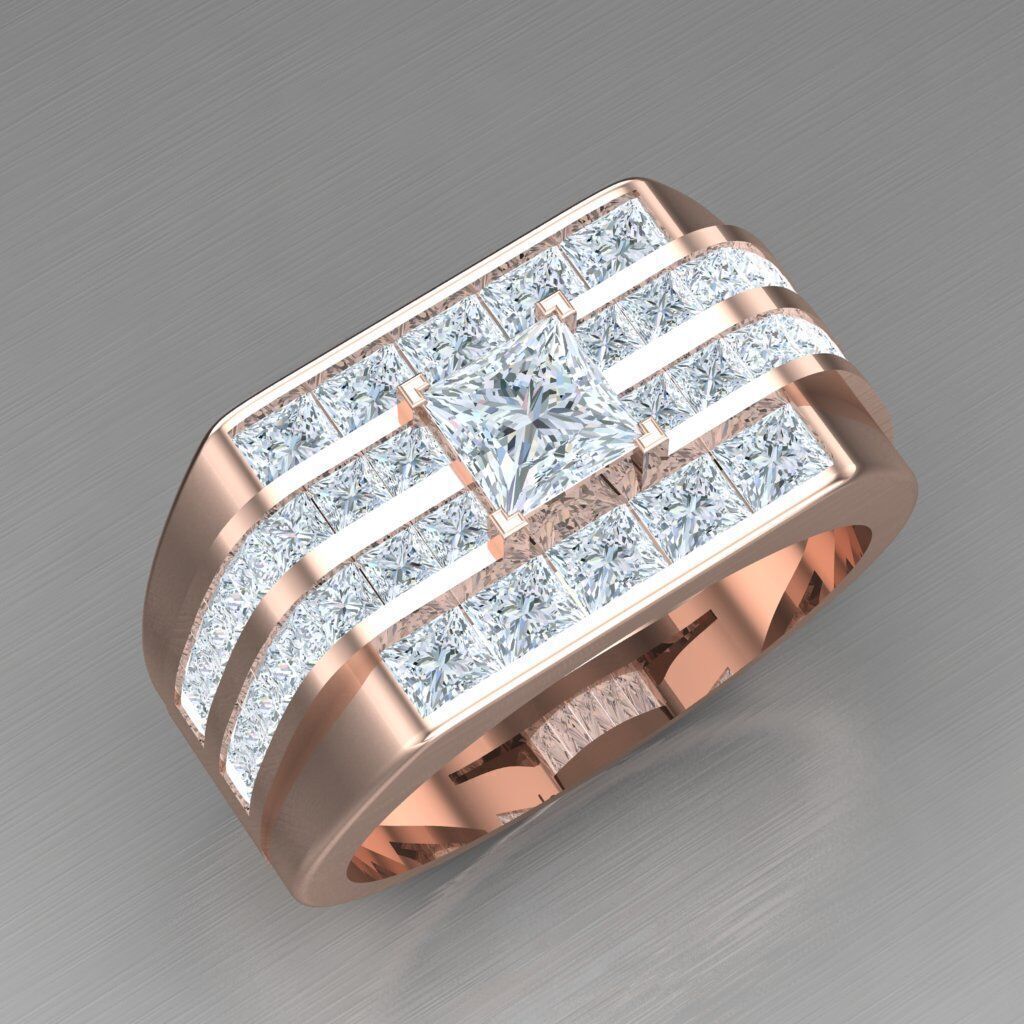 Top Trending Men Ring Designs 6MR002 3D print model_10