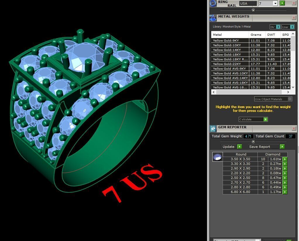 Top Trending Men Ring Designs 6MR001 3D print model_1