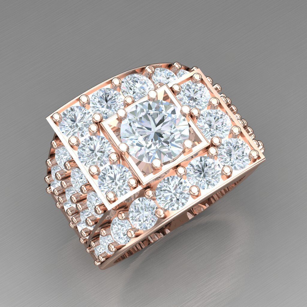 Top Trending Men Ring Designs 6MR001 3D print model_10