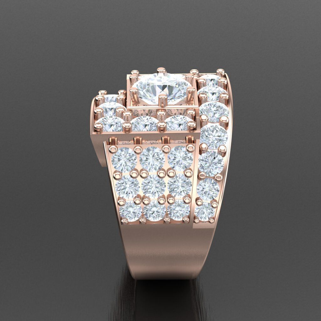 Top Trending Men Ring Designs 6MR001 3D print model_12