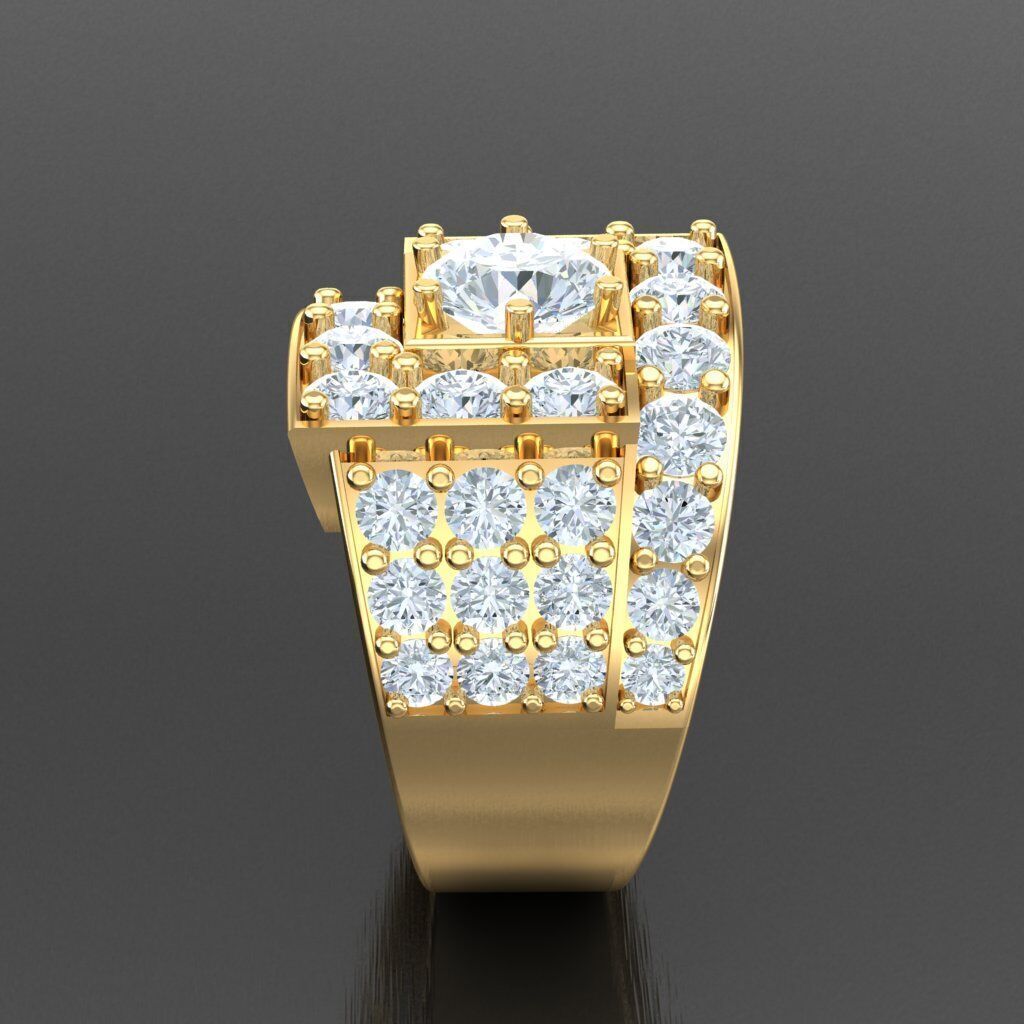 Top Trending Men Ring Designs 6MR001 3D print model_13