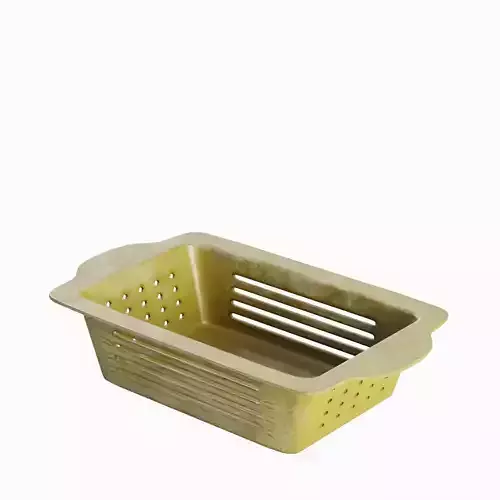 Used Plastic Basket 04 3D model