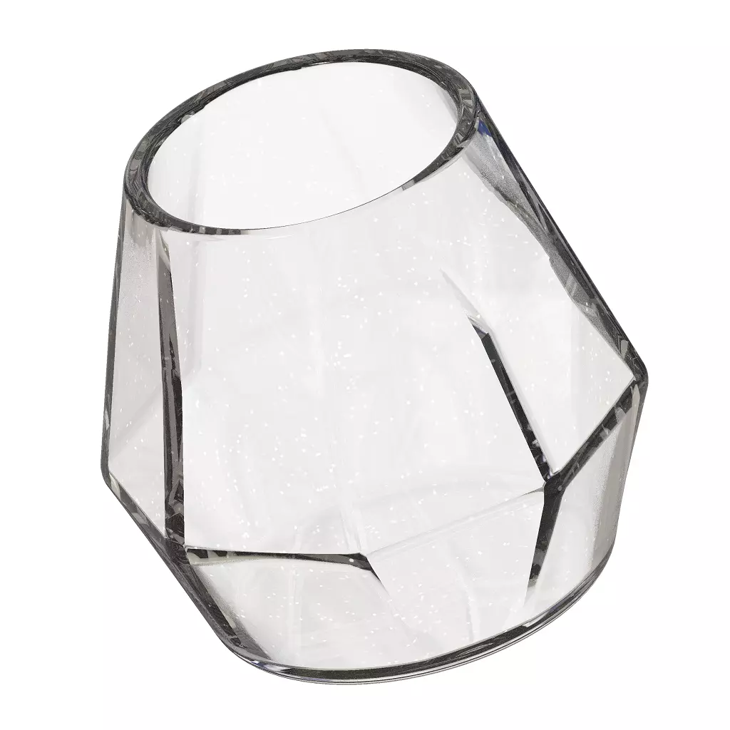 Polygonal Juice Tumbler 3D print model_0