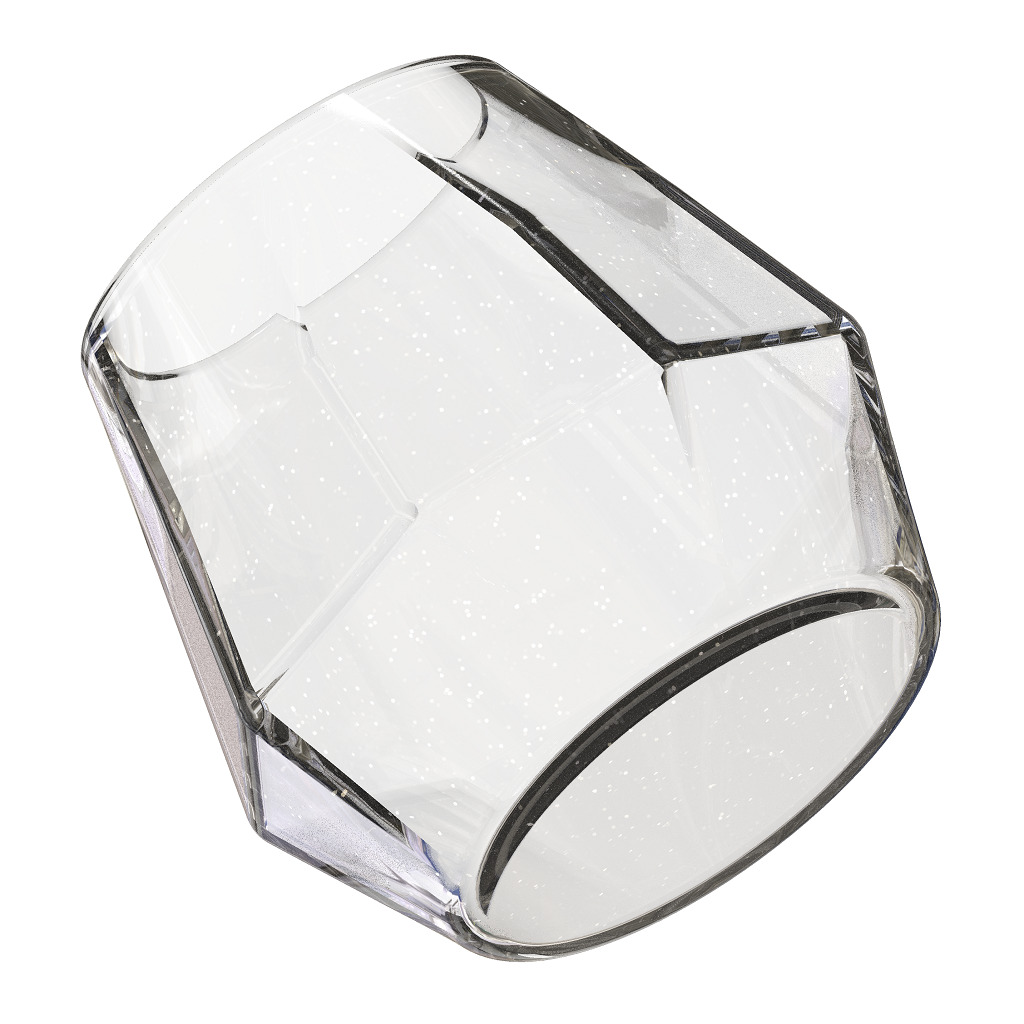 Polygonal Juice Tumbler 3D print model_3