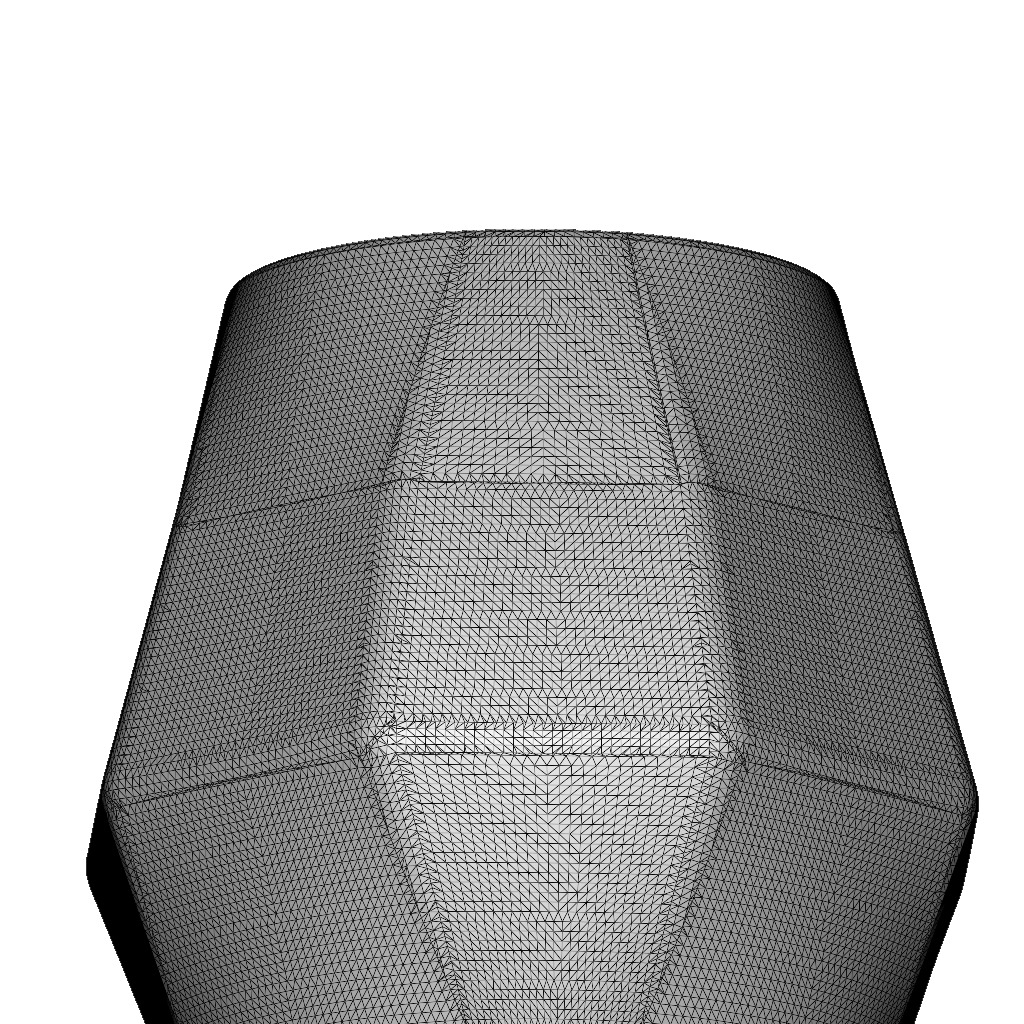 Polygonal Juice Tumbler 3D print model_5