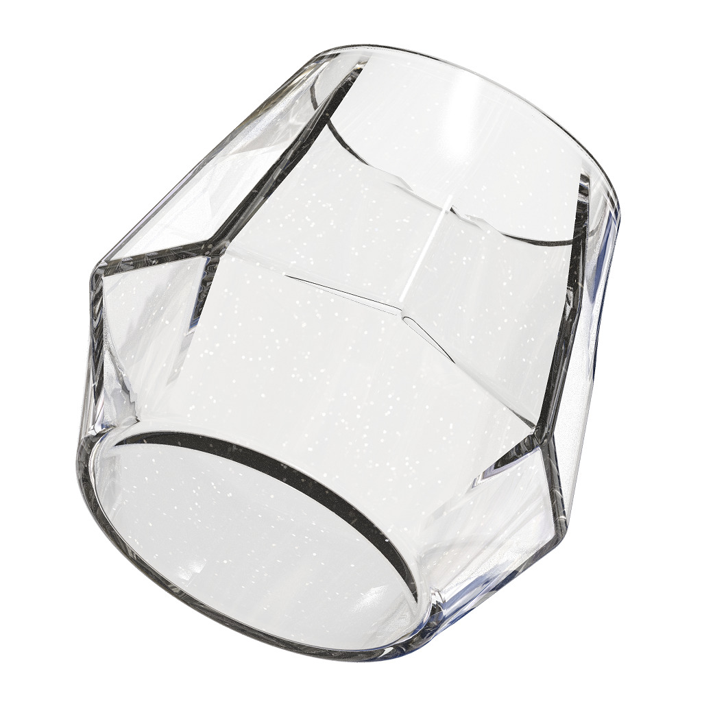 Polygonal Juice Tumbler 3D print model_2