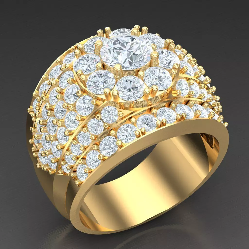 Top Trending Men Ring Designs 5MR099 3D print model