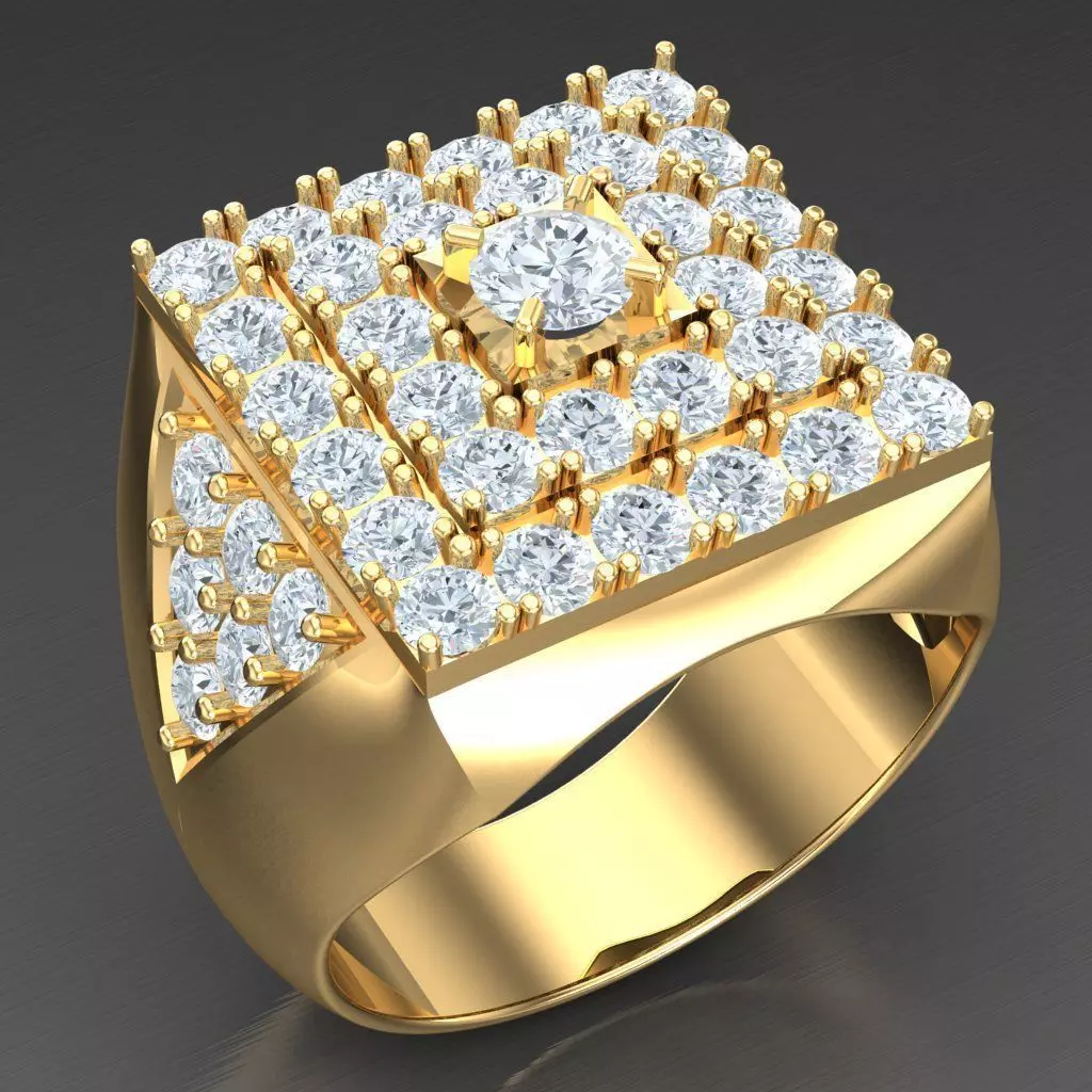 Top Trending Men Ring Designs 5MR097 3D print model