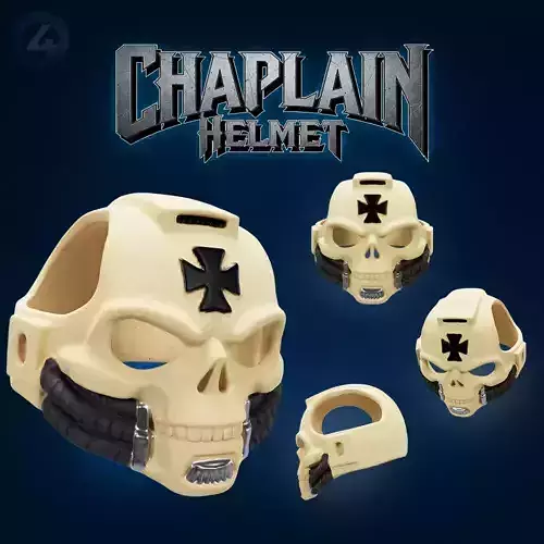 CHAPLAIN HELMET FOR CAT 3D print model