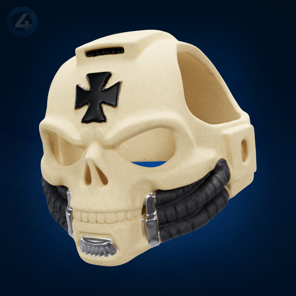 CHAPLAIN HELMET FOR CAT 3D print model_2