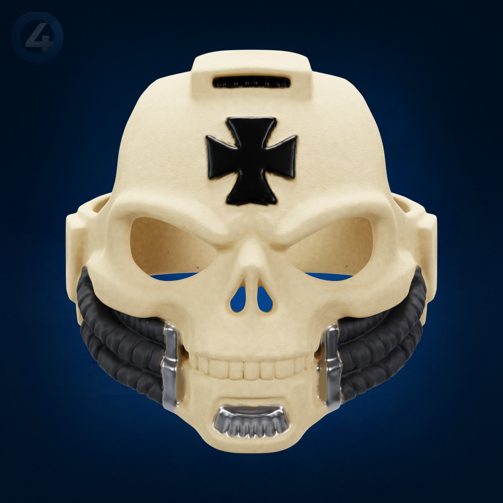 CHAPLAIN HELMET FOR CAT 3D print model_1