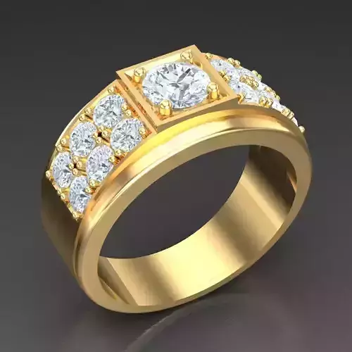 Top Trending Men Ring Designs 5MR089 3D print model
