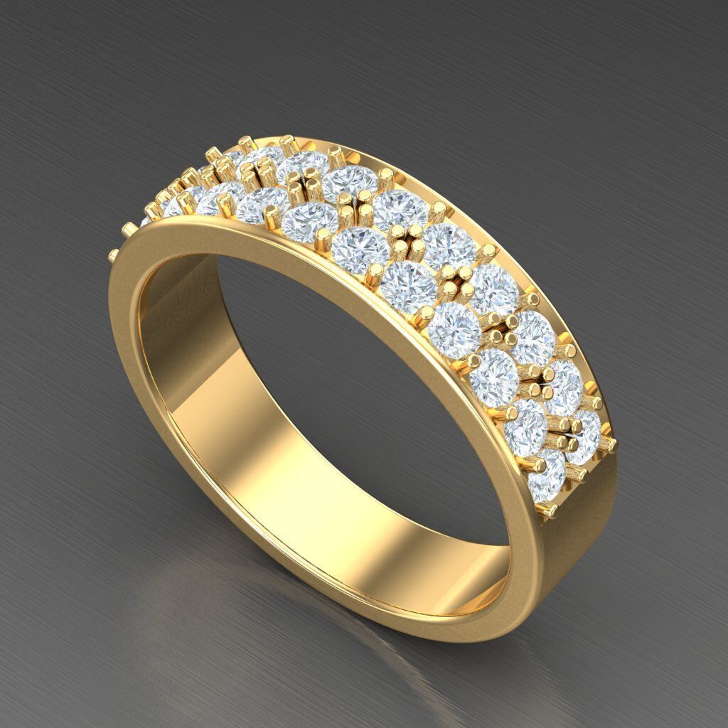 Top Trending Men Ring Designs 5MR085 3D print model_7