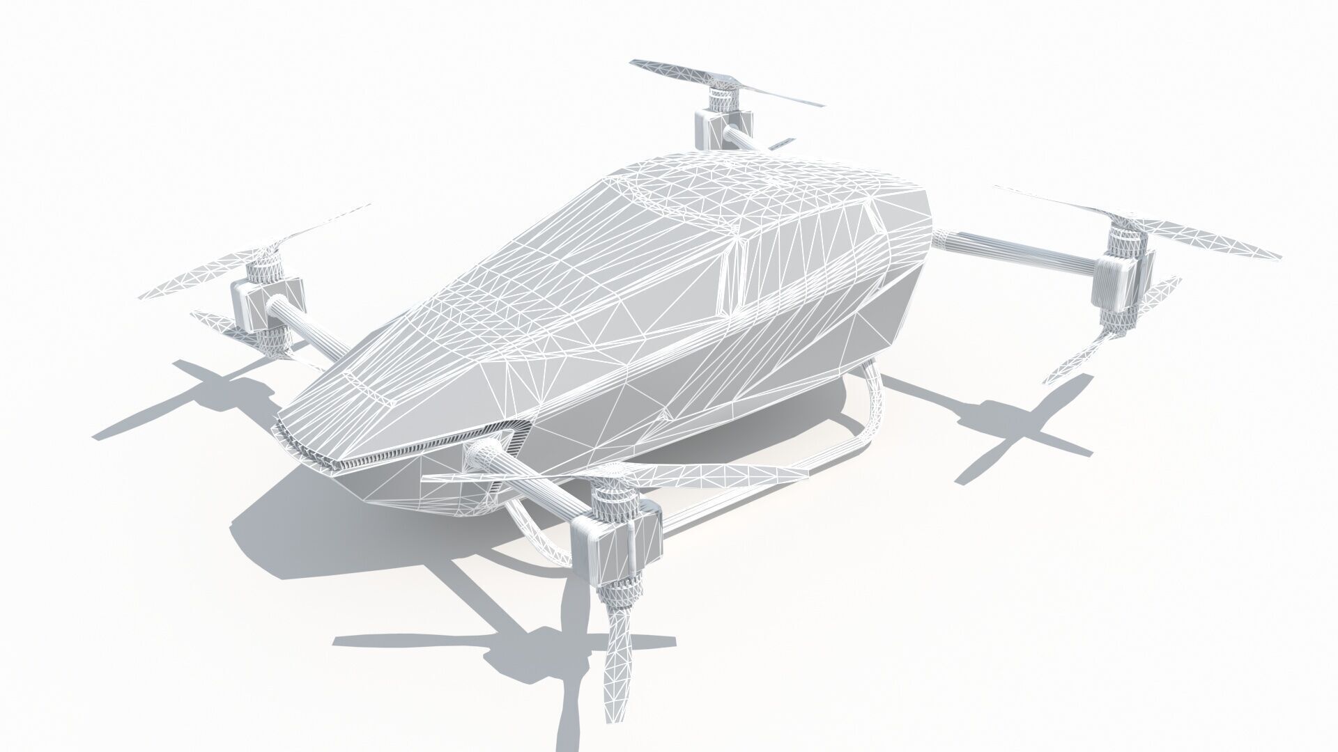 Evtol Flying Car Xpeng Traveler X2 3D model_11
