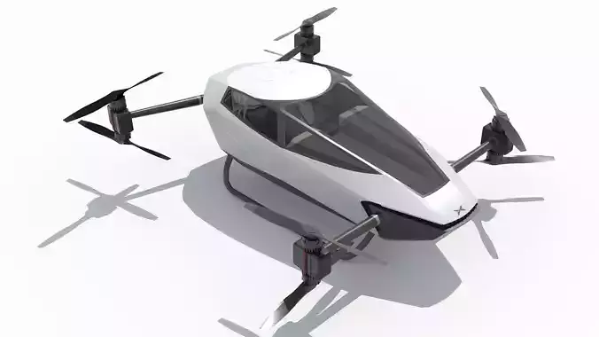 Evtol Flying Car Xpeng Traveler X2