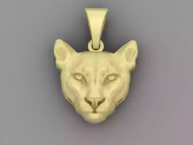 HANGING PUMA HEAD  3D MODEL  PUMA